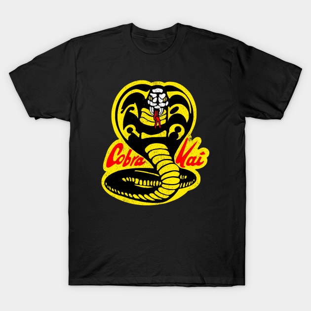 Cobra Kai ✅ Strike First - Strike Hard T-Shirt by Sachpica